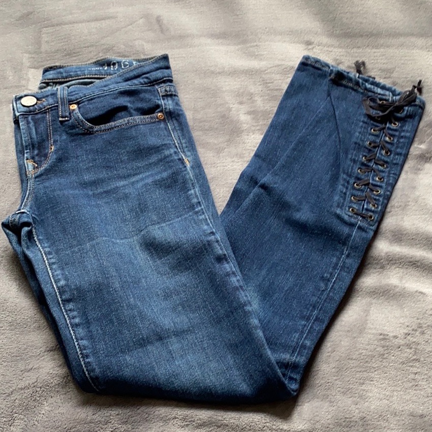 Gap Lace Up Legging Jeans